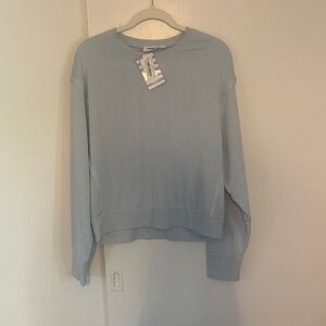 Double Zero Light Blue Sweatshirt